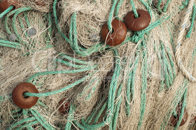 fishing nets background