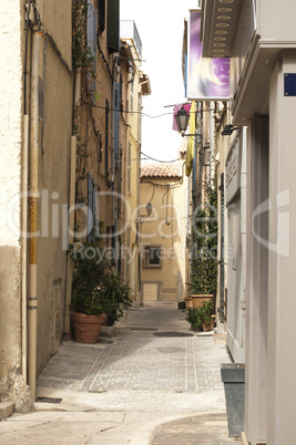 old streets and buildings