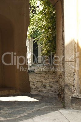 old streets and buildings