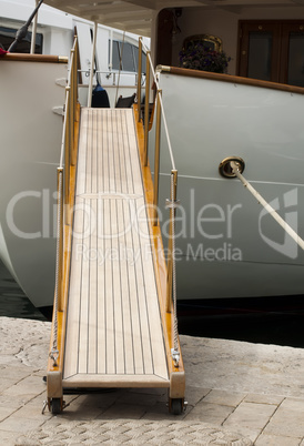 yacht boarding ladder