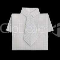 shirt folded origami style