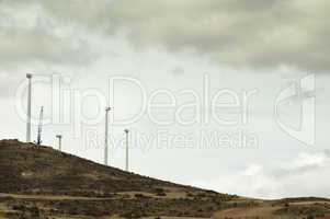 installation of wind turbines