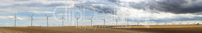 wind generators panoramic image