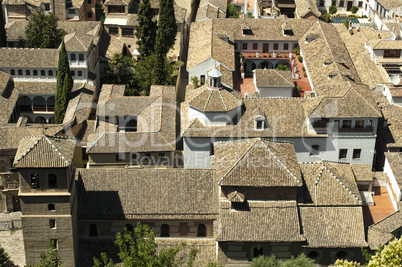 roofs of ancient buildings