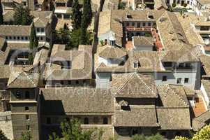 roofs of ancient buildings