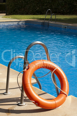 buoy and swimming pool