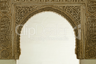 islamic ornaments on a wall