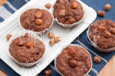 Schokoladen Nuss Muffins