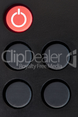 television remote control buttons