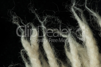 Wool fibers