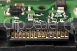 Circuit board with chips