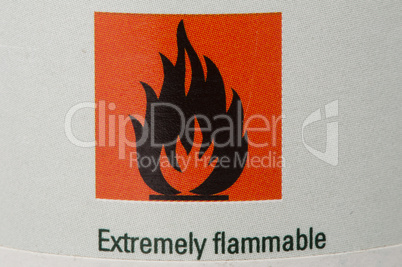 Symbol for flammable liquids