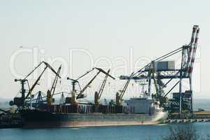 Commercial port cranes