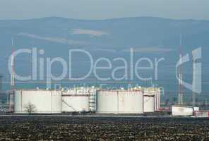 Storage tanks of petroleum products