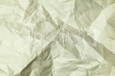 Old crumpled paper