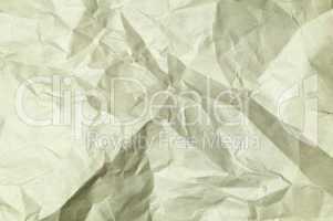 Old crumpled paper