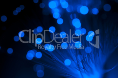 Background with optical fibers