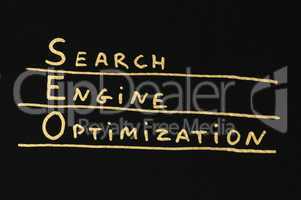 SEO Optimization conception