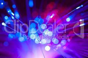Abstract background blurry lights