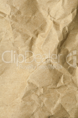 Crumpled paper texture