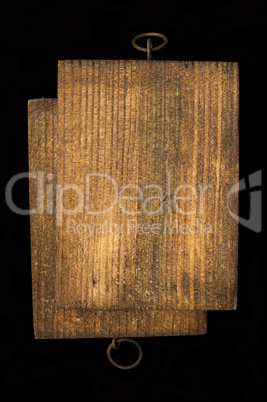 Wooden rectangular piece