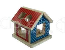Wood house toy