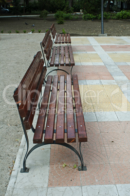 Park benches
