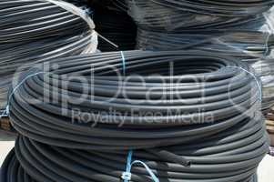 Black PVC hoses