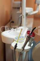 Dental equipment and sink