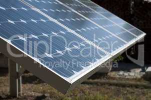 Blue solar Panels