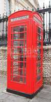 london telephone box