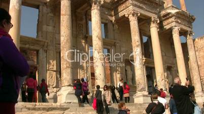 Library Of Celsus at Ephesus in Turkey