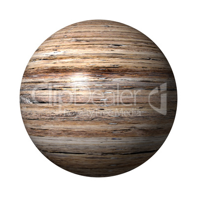 Wooden Globe