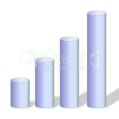 grey cylinders as a graph