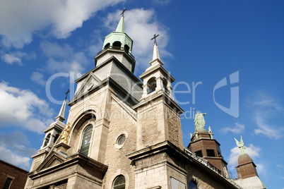 notre dame de bonsecours chapel in Montreal