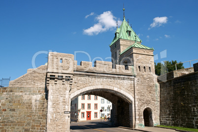 porte saint louis city gate, quebec city