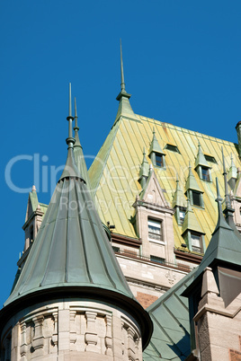 chateau frontenac in Quebec City