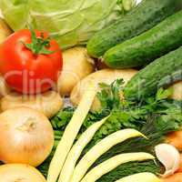 collection vegetables