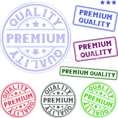 premium quality stamp