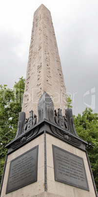 Egyptian obelisk, London