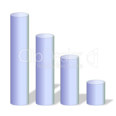 grey cylinders as a graph