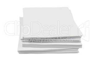 stack of white paper