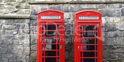 London telephone box