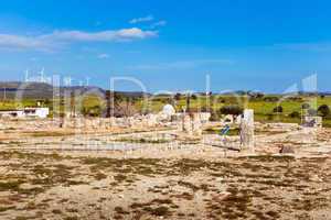 Ancient ruins in Paphos, Cyprus