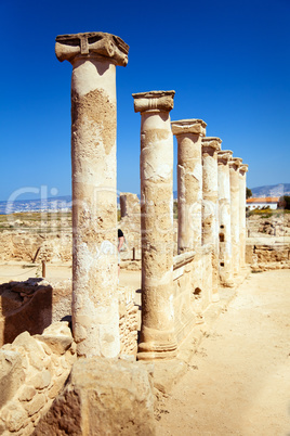 Paphos (Pafos) ruins, Cyprus
