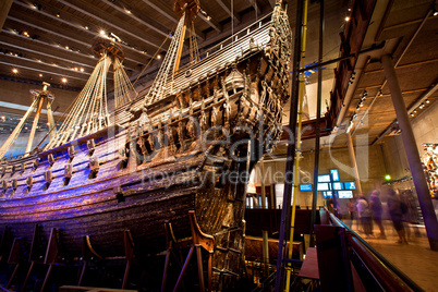 Vasa museum in Stockholm, Sweden