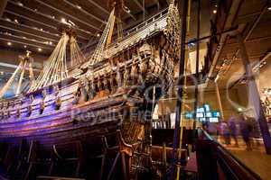 Vasa museum in Stockholm, Sweden