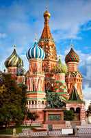 Saint Basil Cathedral in Moscow