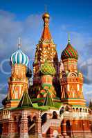 Saint Basil Cathedral in Moscow