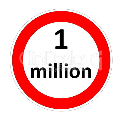 one million speed limit